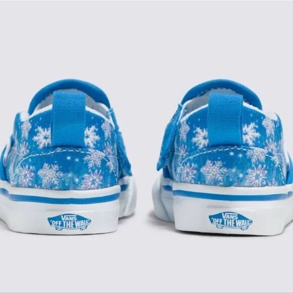 Vans Infant Slip-On V Crib Shoes- Winter Wonderland - Picture 2 of 8